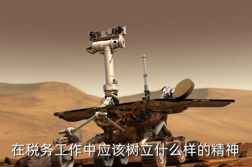 什么是地稅精神，在稅務(wù)工作中應(yīng)該樹立什么樣的精神