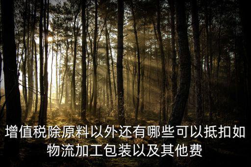 什么費(fèi)用可以抵扣增值稅，增值稅抵扣哪些費(fèi)用可抵扣呢營(yíng)業(yè)稅小規(guī)模和一般納稅人建安業(yè)都是