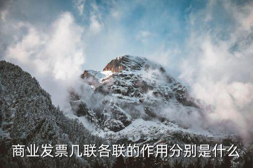 發(fā)票聯(lián)次作用是什么意思，發(fā)票有幾聯(lián)各聯(lián)用途是什么