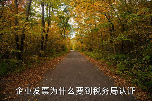 為什么稅務(wù)事項認(rèn)定書，企業(yè)發(fā)票為什么要到稅務(wù)局認(rèn)證