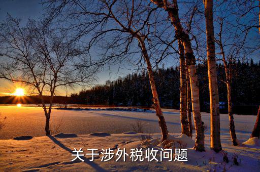 什么是涉外地稅，國際稅務(wù)是什么