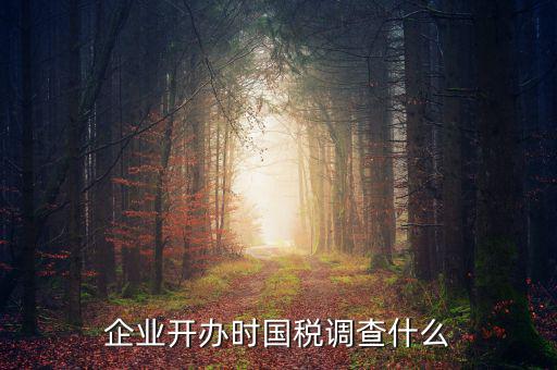 國稅稅收調(diào)查調(diào)查什么，國稅三稅調(diào)查是指哪三稅