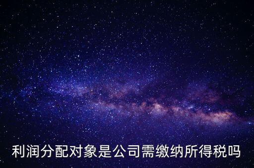 利潤(rùn)分配交什么稅，企業(yè)年終利潤(rùn)分配還要再繳什么稅嗎