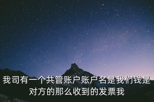 稅費共管戶是什么意思，國地稅共管戶比對清理是什么意思