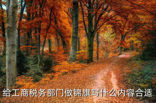 給稅務(wù)送錦旗 寫什么話好，贈稅務(wù)局錦旗用語