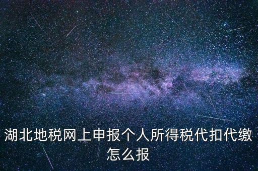 湖北地稅如何網(wǎng)上申報(bào)，湖北省地稅新的報(bào)稅系統(tǒng)里核定的公司稅種在申報(bào)表里面沒有看