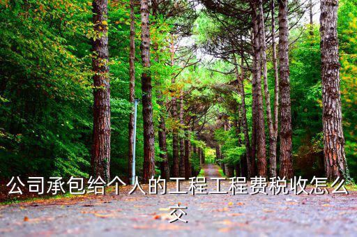 工程如何稅收，工程公司都要交那些稅