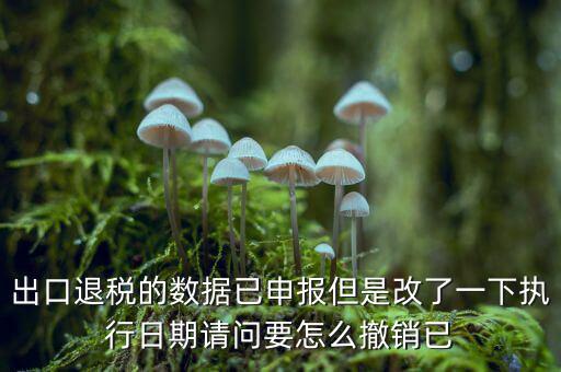 出口退免稅備案如何撤回，外貿(mào)出口退稅報(bào)表怎么撤銷(xiāo)申報(bào)