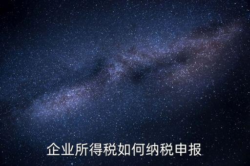 稅務(wù)如何服務(wù)企業(yè)所得稅，企業(yè)所得稅的辦理