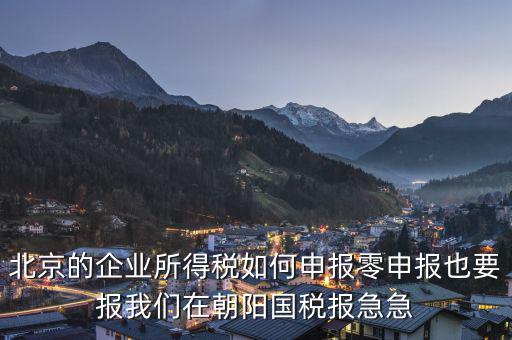 北京市各種稅如何申報(bào)，城建稅和教育費(fèi)附加是該在地稅交網(wǎng)上怎樣申報(bào)