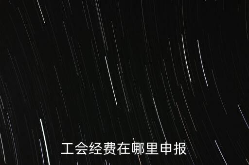 工會經(jīng)費(fèi)在哪里申報