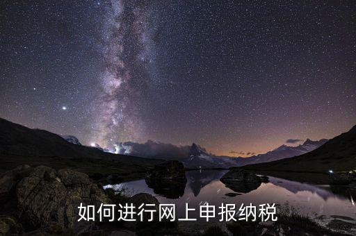 如何設(shè)置稅務(wù)網(wǎng)站，如何進行網(wǎng)上申報納稅