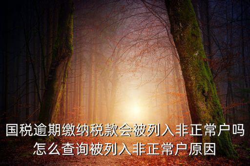 如何查詢非正常戶吉林，怎么查地稅非正戶解除與否