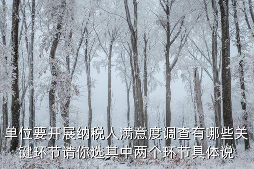 如何開(kāi)展走訪提升納稅人滿意度，怎么提高納稅人滿意度