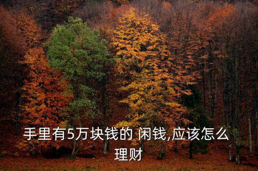有閑錢(qián)五萬(wàn)怎么理財(cái),理財(cái)在線(xiàn)｜羅清全】理財(cái)規(guī)劃（11）