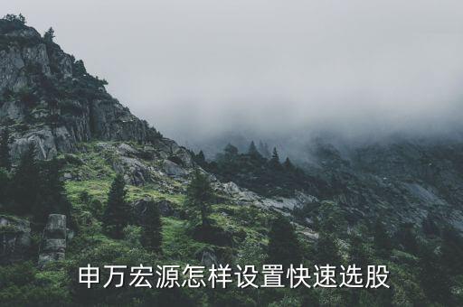 申萬宏源怎么使用,中國證券業(yè)最大的市場化合并案圓滿結束