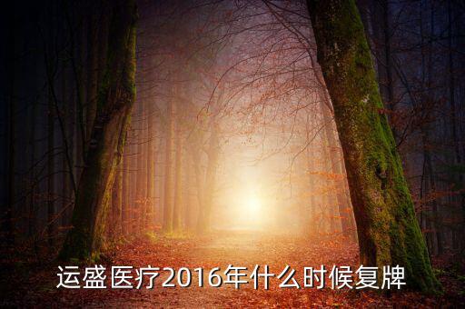 盛運(yùn)股份什么時(shí)候復(fù)牌，盛運(yùn)股份什么時(shí)候復(fù)牌