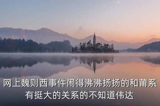 魏則西事件說明了什么，魏則西百度推廣事件是怎么回事