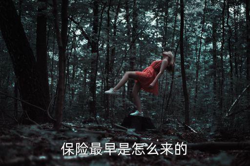 保險(xiǎn)最早是怎么來(lái)的