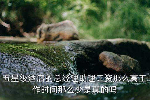 五星級酒店的總經(jīng)理助理工資那么高工作時(shí)間那么少是真的嗎
