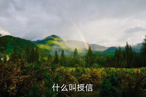 什么叫授信理財(cái)，什么叫授信