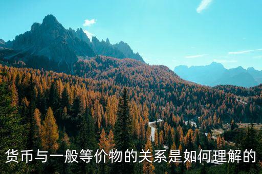貨幣關(guān)系是什么意思，貨幣反映著一定的生產(chǎn)關(guān)系怎么解釋
