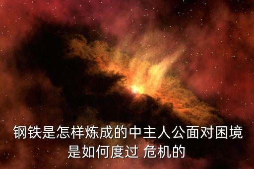 鋼鐵企業(yè)面臨危機我們應(yīng)該怎么做