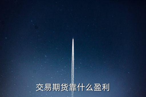 期貨交易所靠什么賺錢，期貨公司靠什么盈利的