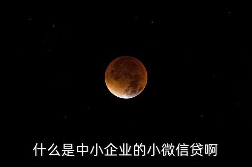 小微借貸是什么，小薇在貸款中是什么意思