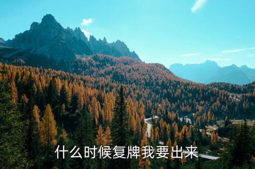 廣晟有色什么時(shí)候復(fù)牌，廣晟有色股票