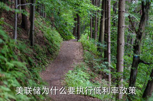 為什么美國(guó)利率低，美聯(lián)儲(chǔ)為什么要執(zhí)行低利率政策