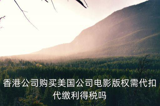 進口影視版權交什么稅，海外電視版權引入是否免征增值稅