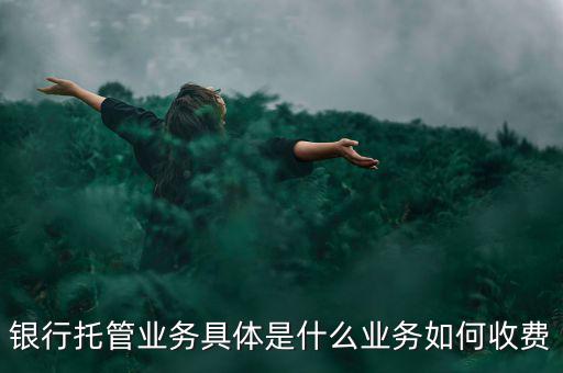 什么是票據(jù)托管，銀行托管業(yè)務(wù)具體是什么業(yè)務(wù)如何收費(fèi)