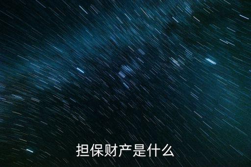 擔(dān)保法定產(chǎn)區(qū)是什么意思，擔(dān)保財(cái)產(chǎn)是什么