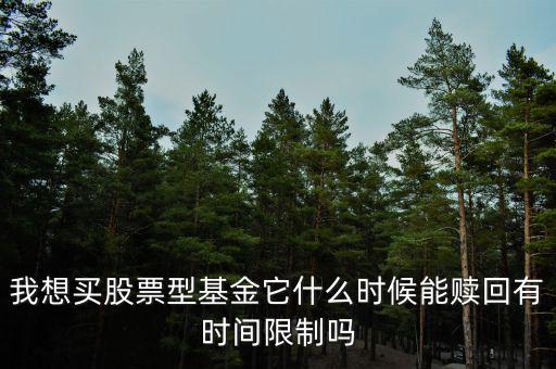 基金什么時候不能轉(zhuǎn)換，我想買股票型基金它什么時候能贖回有時間限制嗎