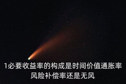 普通股的必要收益率是由什么組成，計算股票價格中的必要收益率是什么東西