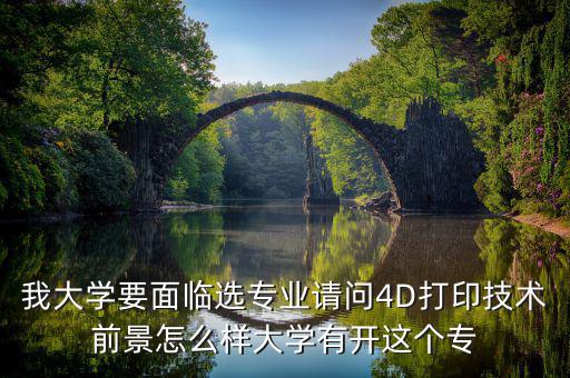 4d打印技術(shù)有什么就業(yè)前景，我大學(xué)要面臨選專業(yè)請問4D打印技術(shù)前景怎么樣大學(xué)有開這個(gè)專