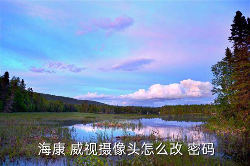  ?？?威視攝像頭怎么改 密碼
