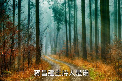 蔣昌建怎么叫他教授,《超級大腦》主持人蔣昌建博士、副教授