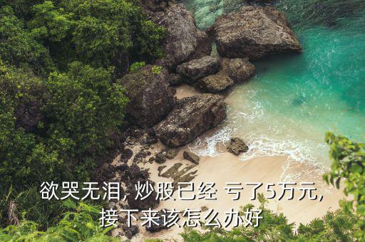 欲哭無淚, 炒股已經 虧了5萬元,接下來該怎么辦好