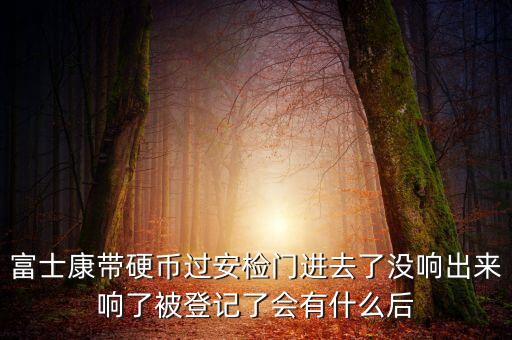 富士康警告有什么影響，富士康帶硬幣過安檢門進去了沒響出來響了被登記了會有什么后