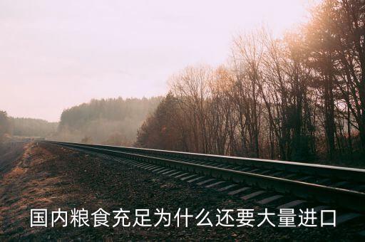 中國(guó)為什么還要進(jìn)口糧食，為什么中國(guó)還要進(jìn)口糧食