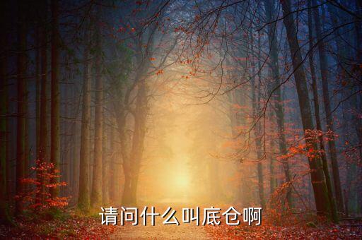 什么叫逼倉，請問什么叫底倉啊