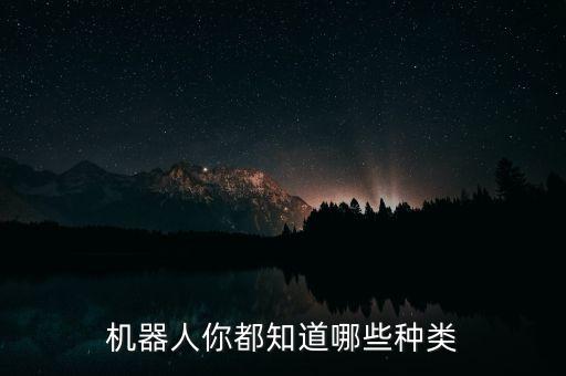機(jī)器人都有什么，機(jī)器人都有哪些