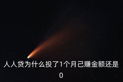 人人貸為什么不顯示收益，人人貸p2p怎么去看不到收益多少