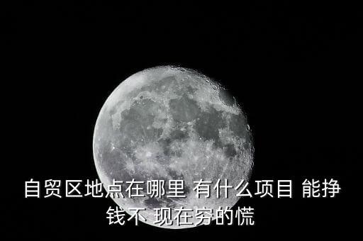 自貿(mào)區(qū)可以做什么，自貿(mào)區(qū)地點(diǎn)在哪里 有什么項(xiàng)目 能掙錢不 現(xiàn)在窮的慌