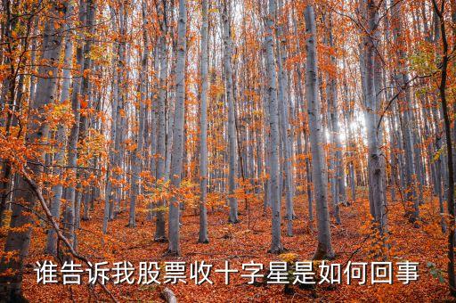 k線收黑十字星是什么意思，誰告訴我股票收十字星是如何回事