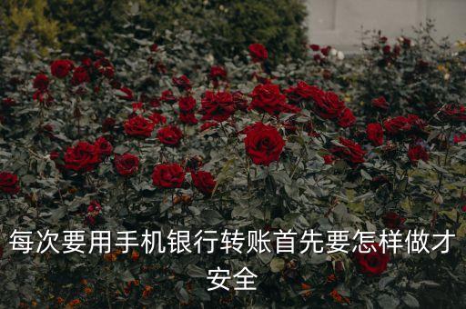手機銀行轉賬有什么可以保護安全，手機開了手機銀行怎么保護