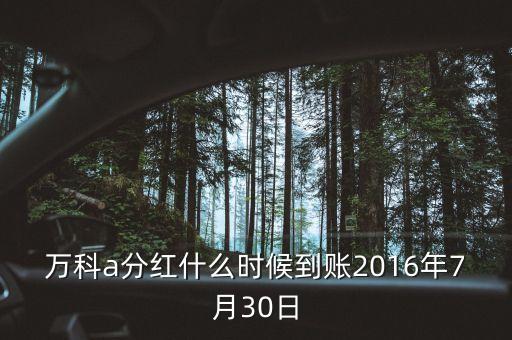 利君2016年的分紅什么時(shí)候到帳，2016年十二月以后垮行轉(zhuǎn)賬最遲多久到帳