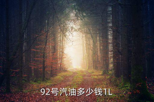92號汽油什么價(jià)，92汽油價(jià)格